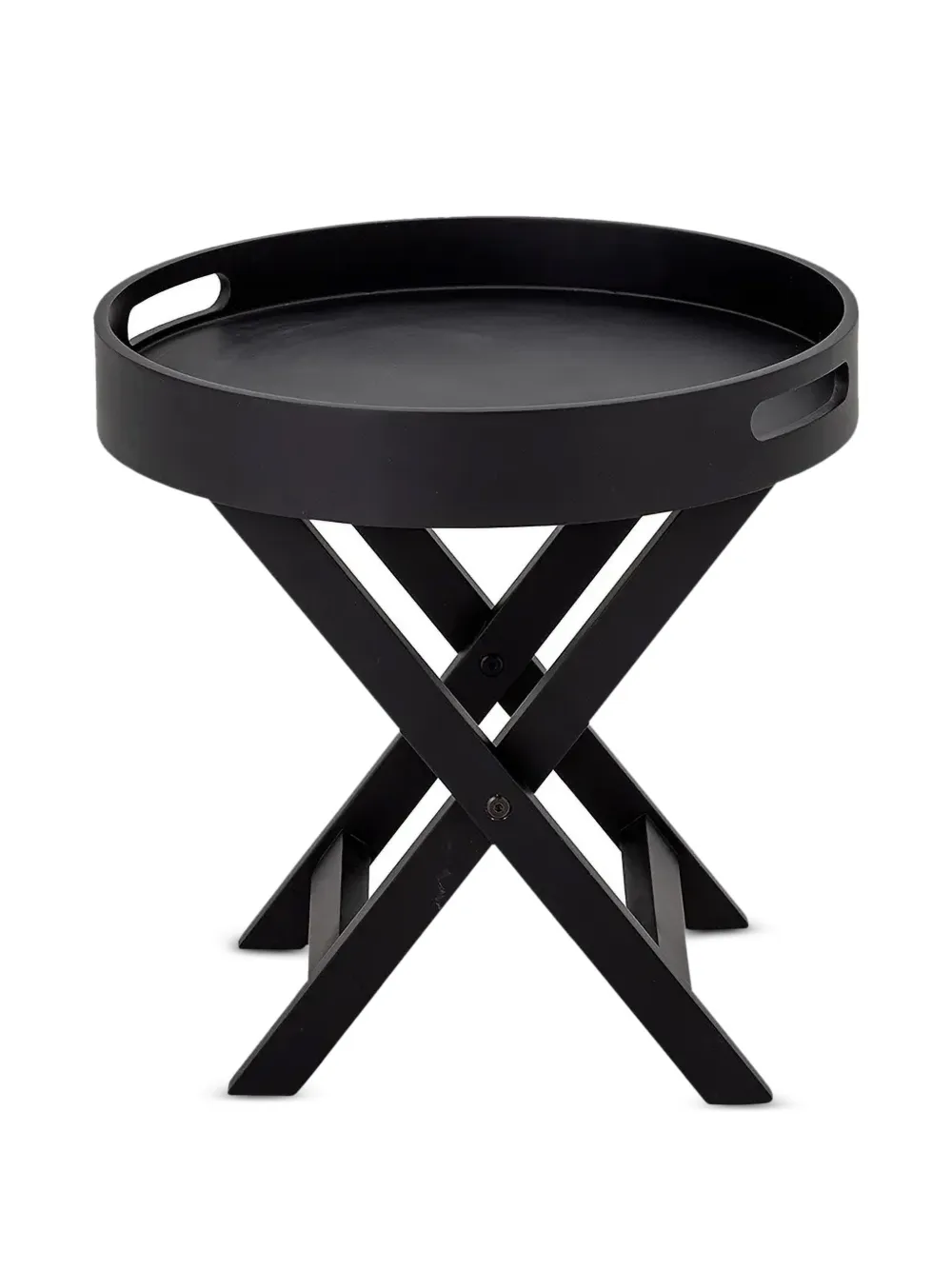 BLOOMINGVILLE Freya round tray table - Nero