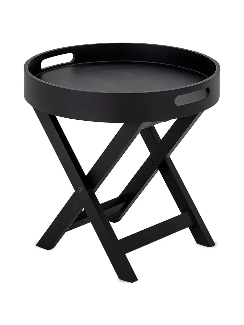 BLOOMINGVILLE Freya round tray table - Zwart