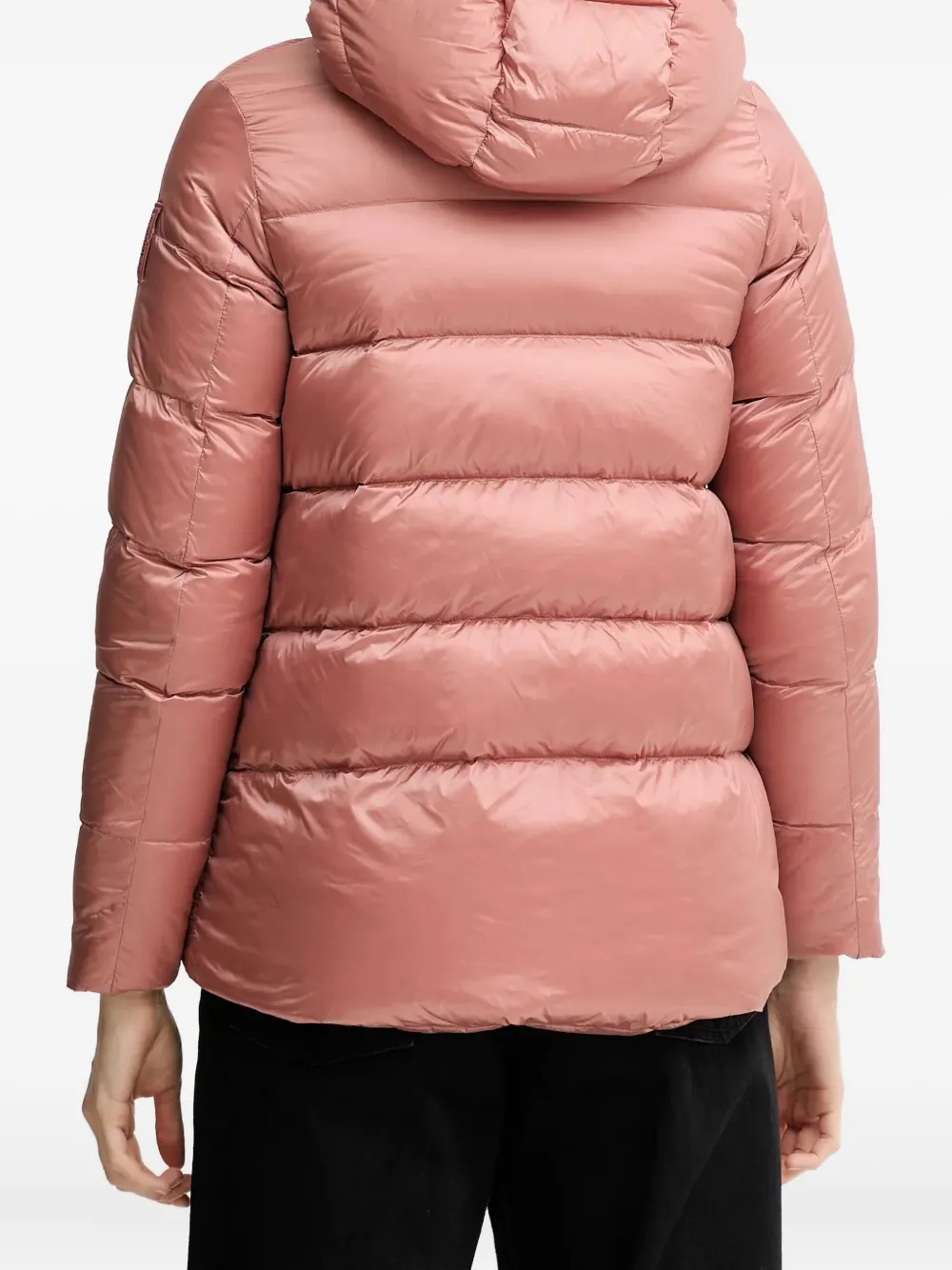 bomboogie Rome gewatteerd jack met capuchon Roze