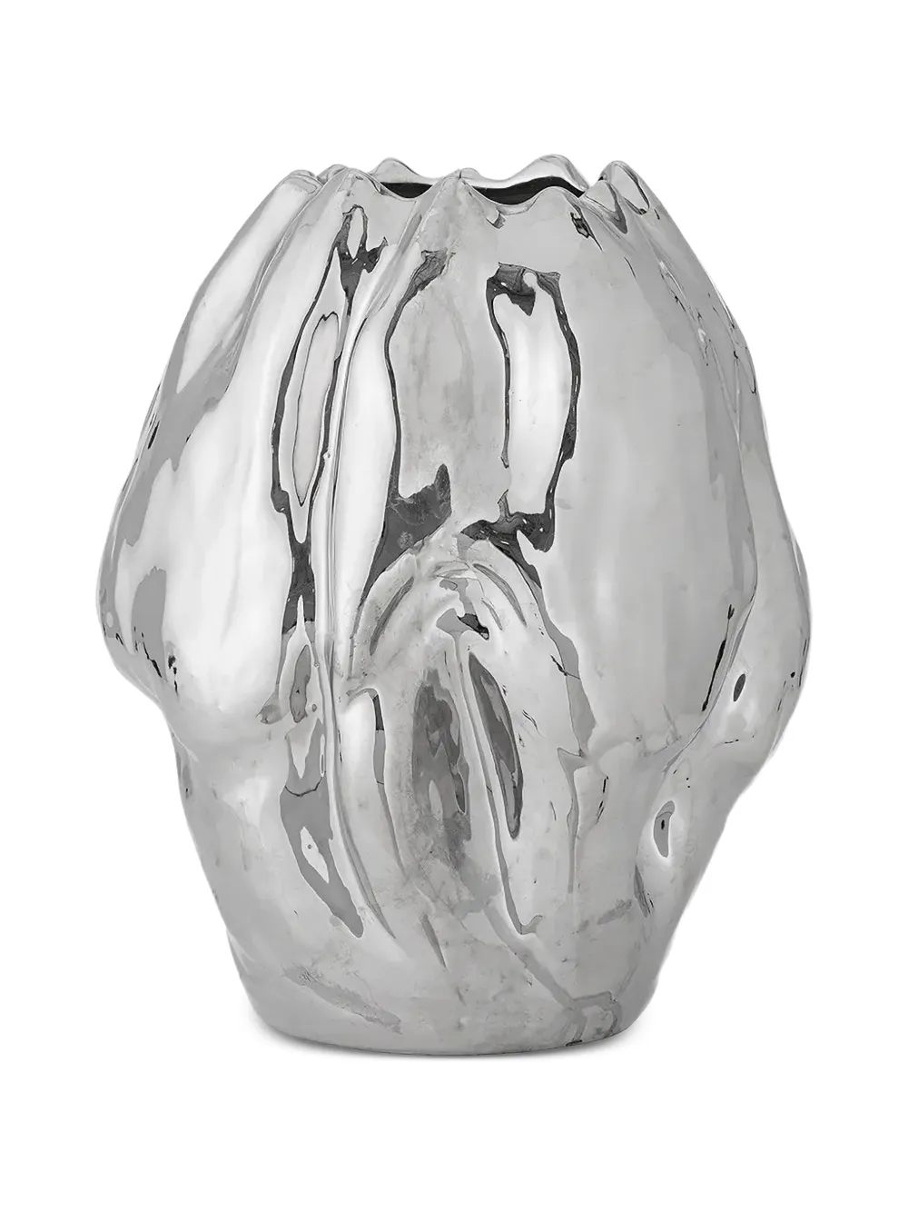 BLOOMINGVILLE Bobby vase - Argento