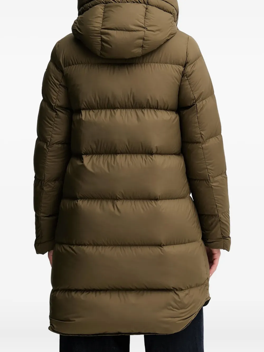 bomboogie Geneva gewatteerde jas met capuchon Groen
