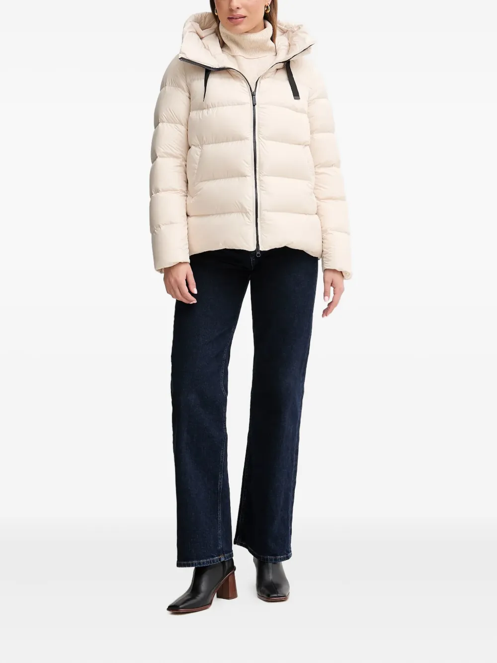 bomboogie Rome hooded zip jacket | Down Jackets | Image 2