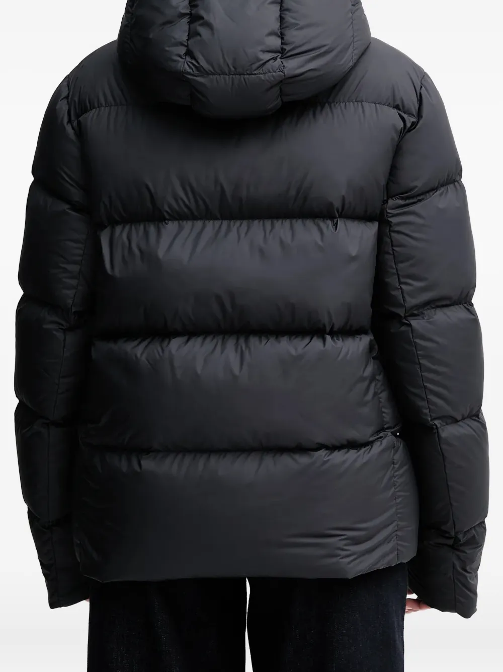 bomboogie Helsinki donsjack met capuchon Zwart