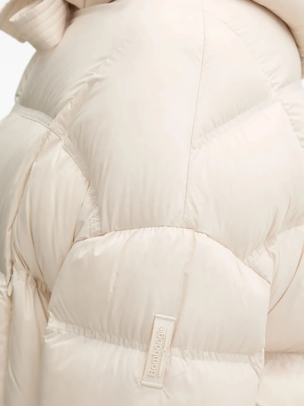 bomboogie Nara gewatteerd jack met capuchon Beige