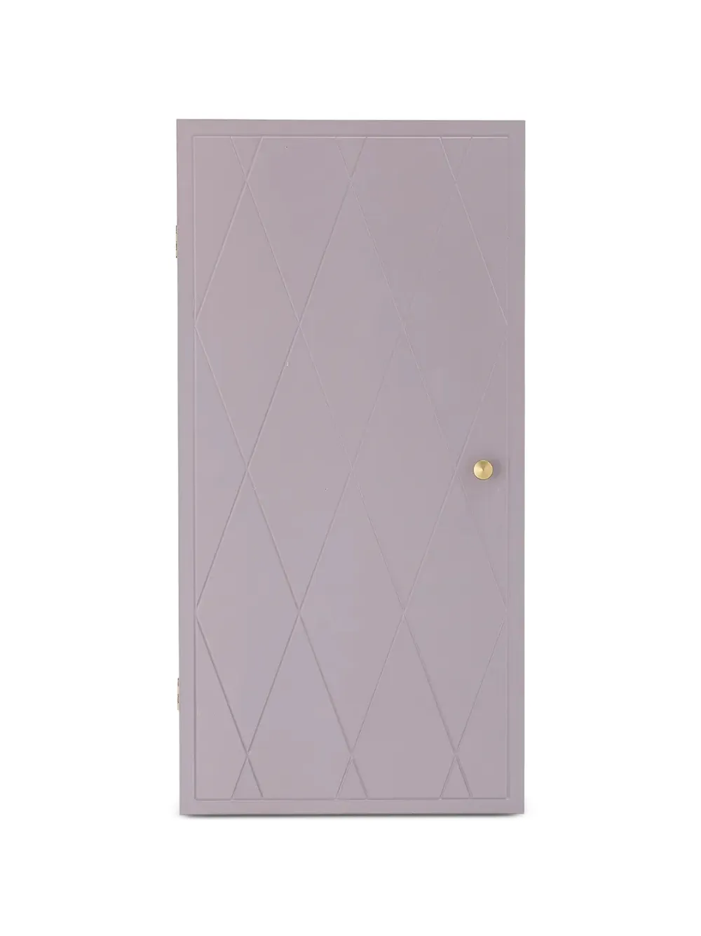BLOOMINGVILLE Nell diamond-pattern wall cabinet - Viola