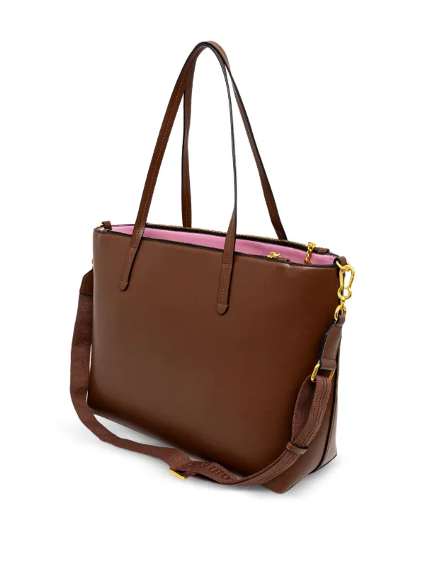 Juicy Couture ジップ ハンドバッグ | ブラウン | FARFETCH JP Juicy Couture ジップ ハンドバッグ | ブラウン | FARFETCH JP