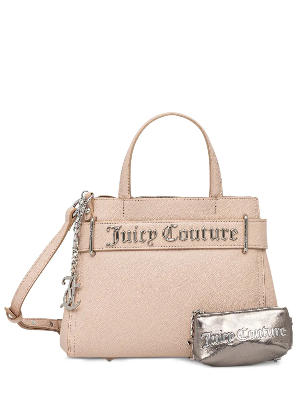Juicy Couture Jasmine top-handle logo tote bag - Toni neutri