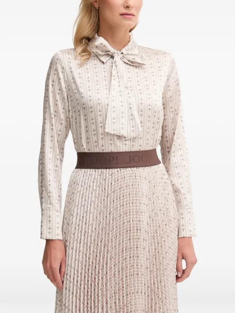 Joop! Bernicia bow-tie shirt