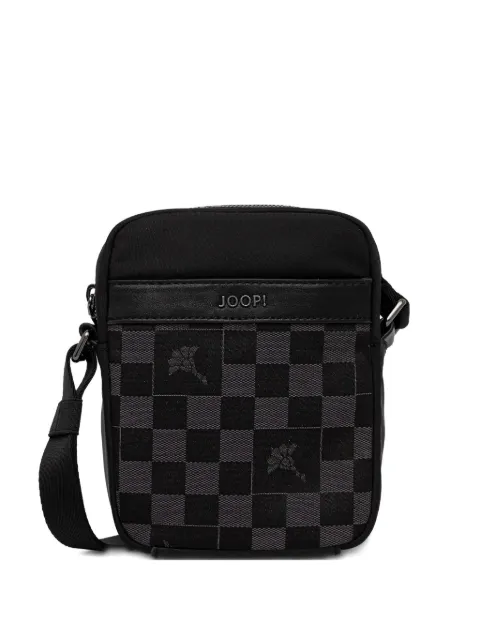 Joop! checkerboard messenger bag