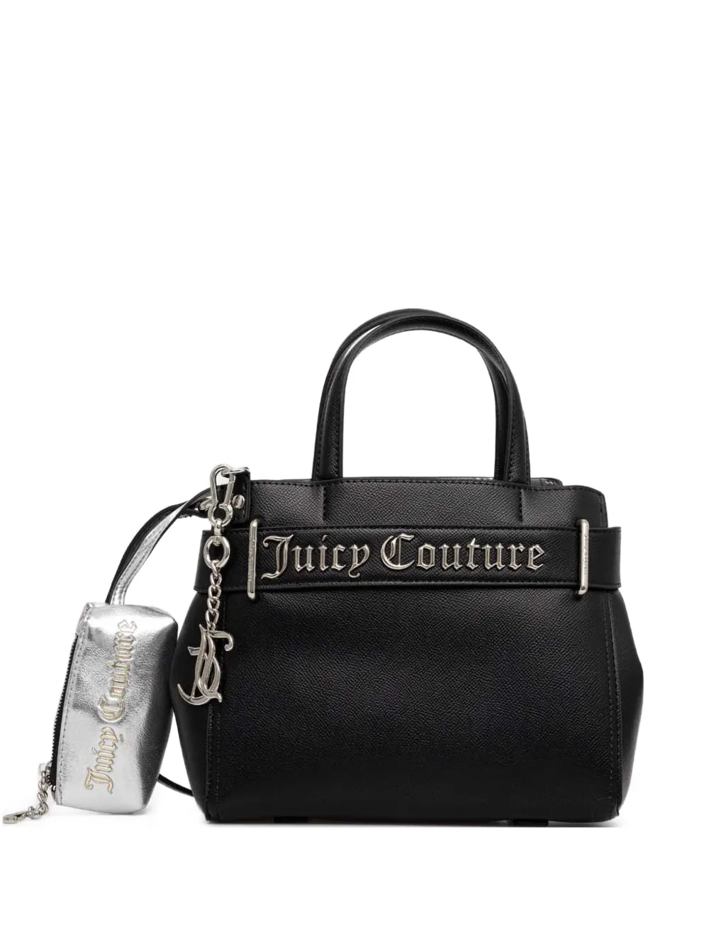 Juicy Couture top-handle logo charm-detail tote bag - Nero
