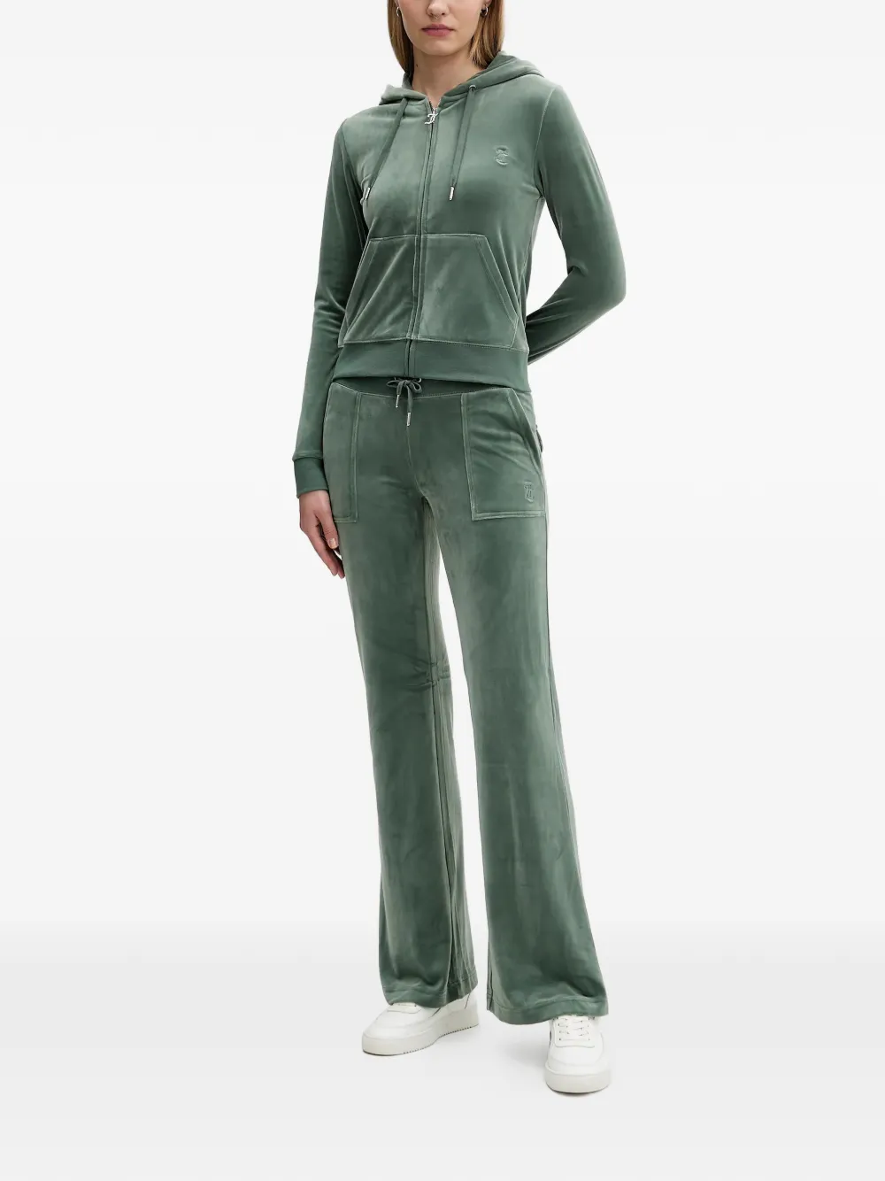 Juicy Couture patch-pocket logo-detail track pants - Groen