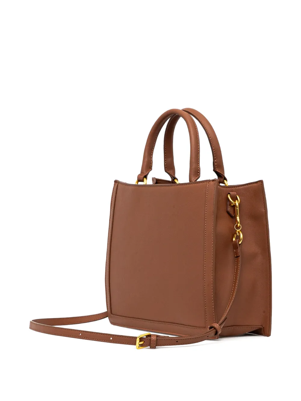 Juicy Couture square-shape charm top-handle tote bag - Bruin