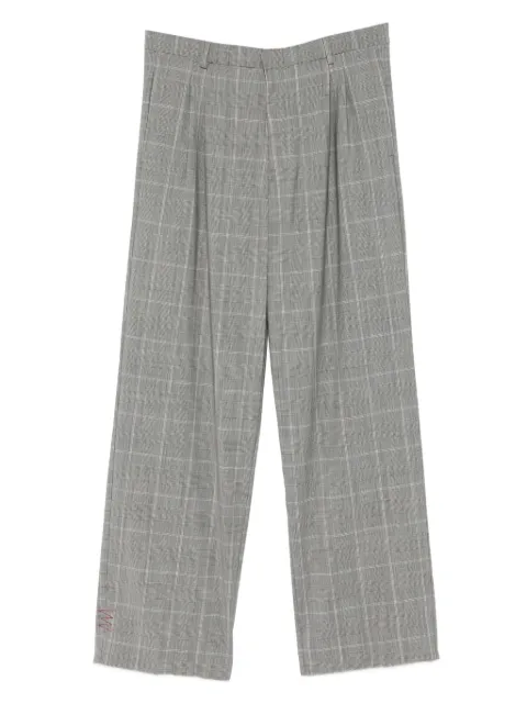 AMARÁNTO Prince-of-Wales trousers