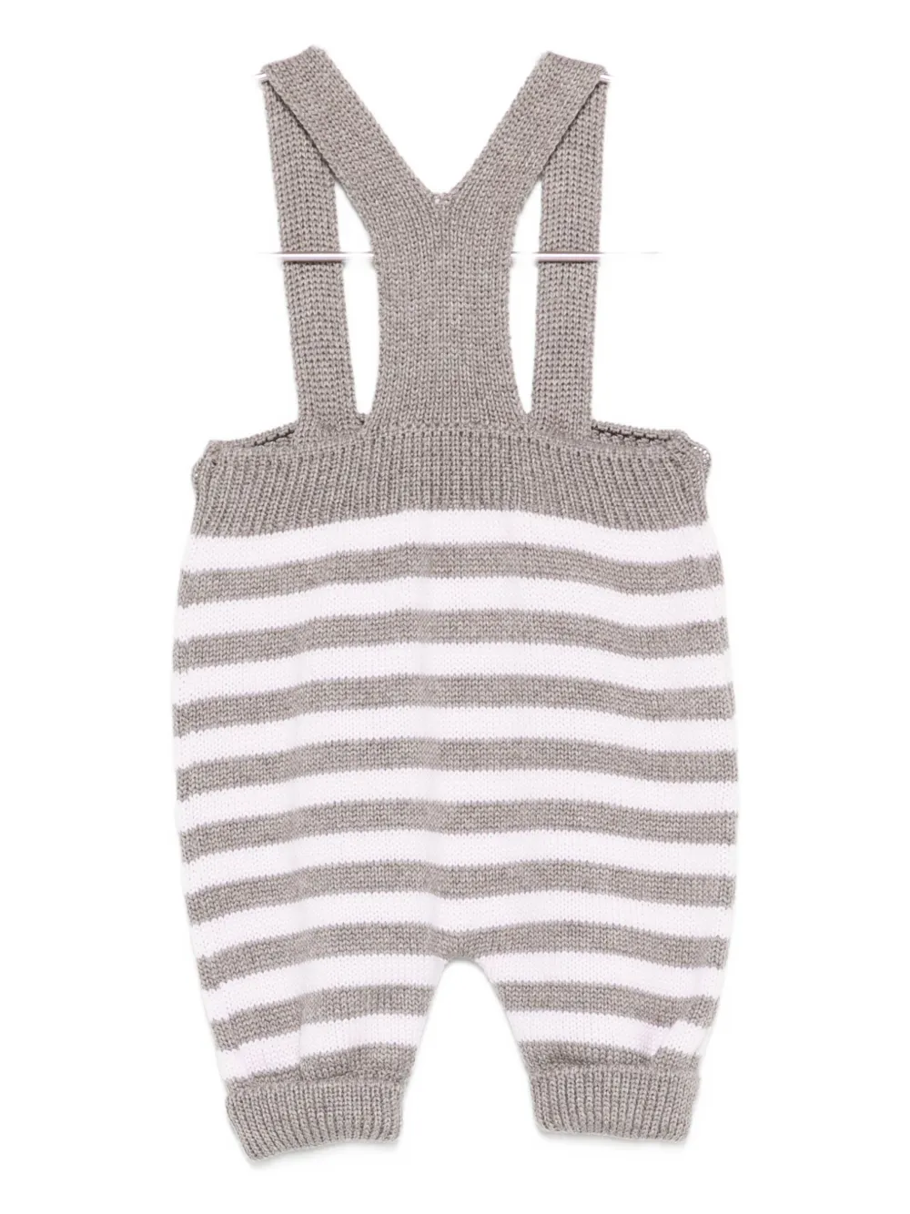 Little Bear striped button playsuit | Dungarees | Image 2