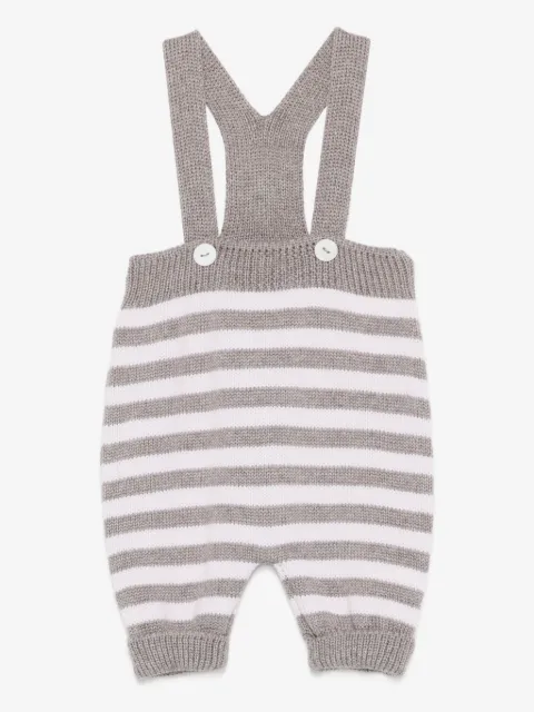 Little Bear jumpsuit corto con motivo de rayas