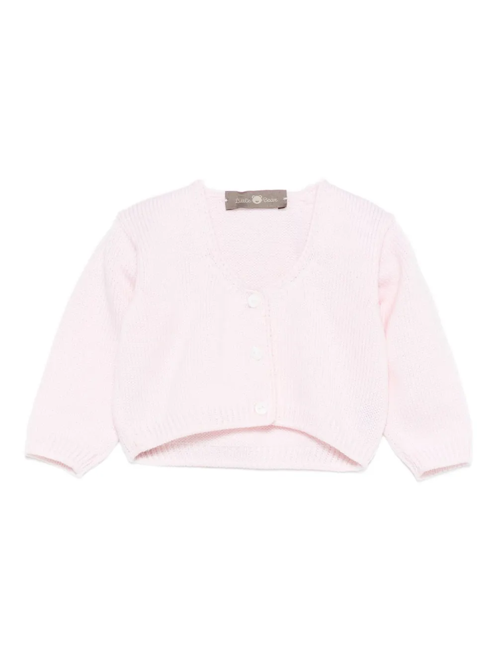 Little Bear ウール カーディガン - ピンク Little Bear ウール カーディガン - ピンク