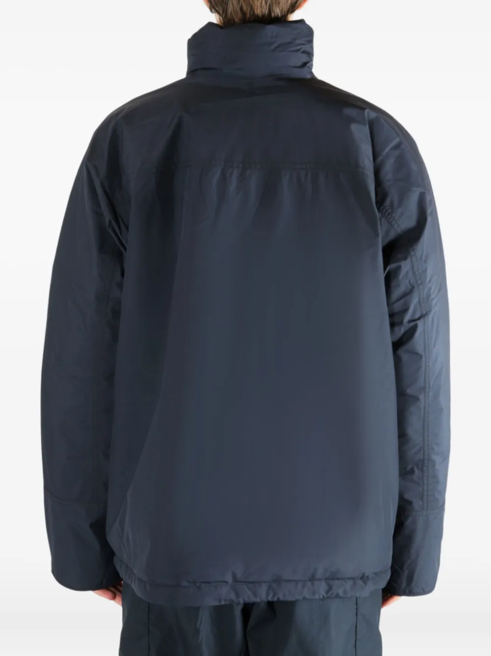 Nanamica Gore-Tex jack Blauw
