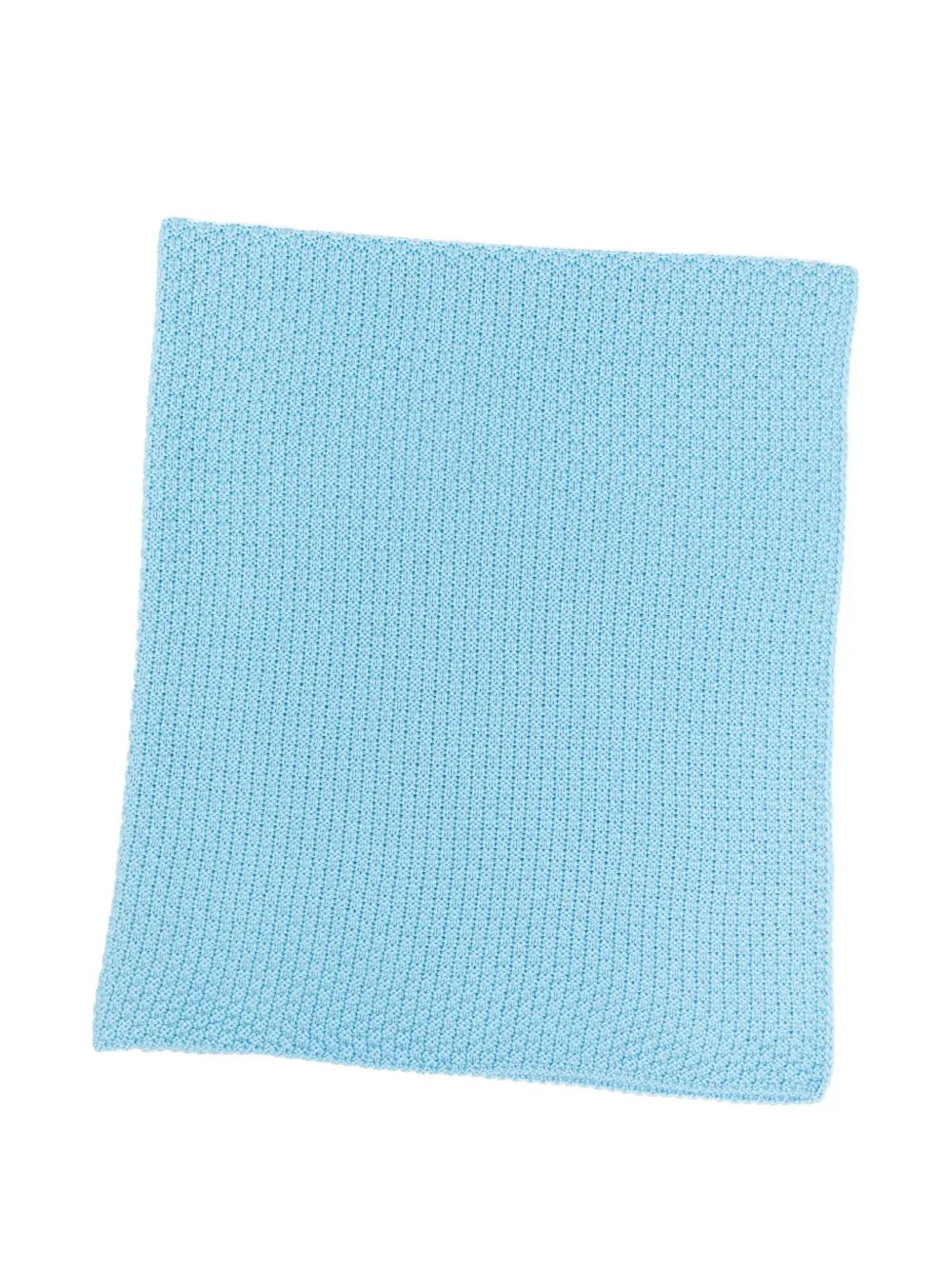 Little Bear knitted blanket | Blue | Image 1