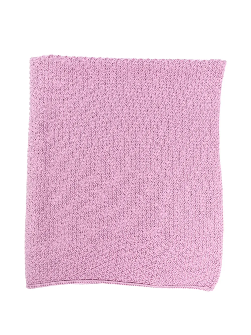 Little Bear knitted blanket | Pink | Image 1