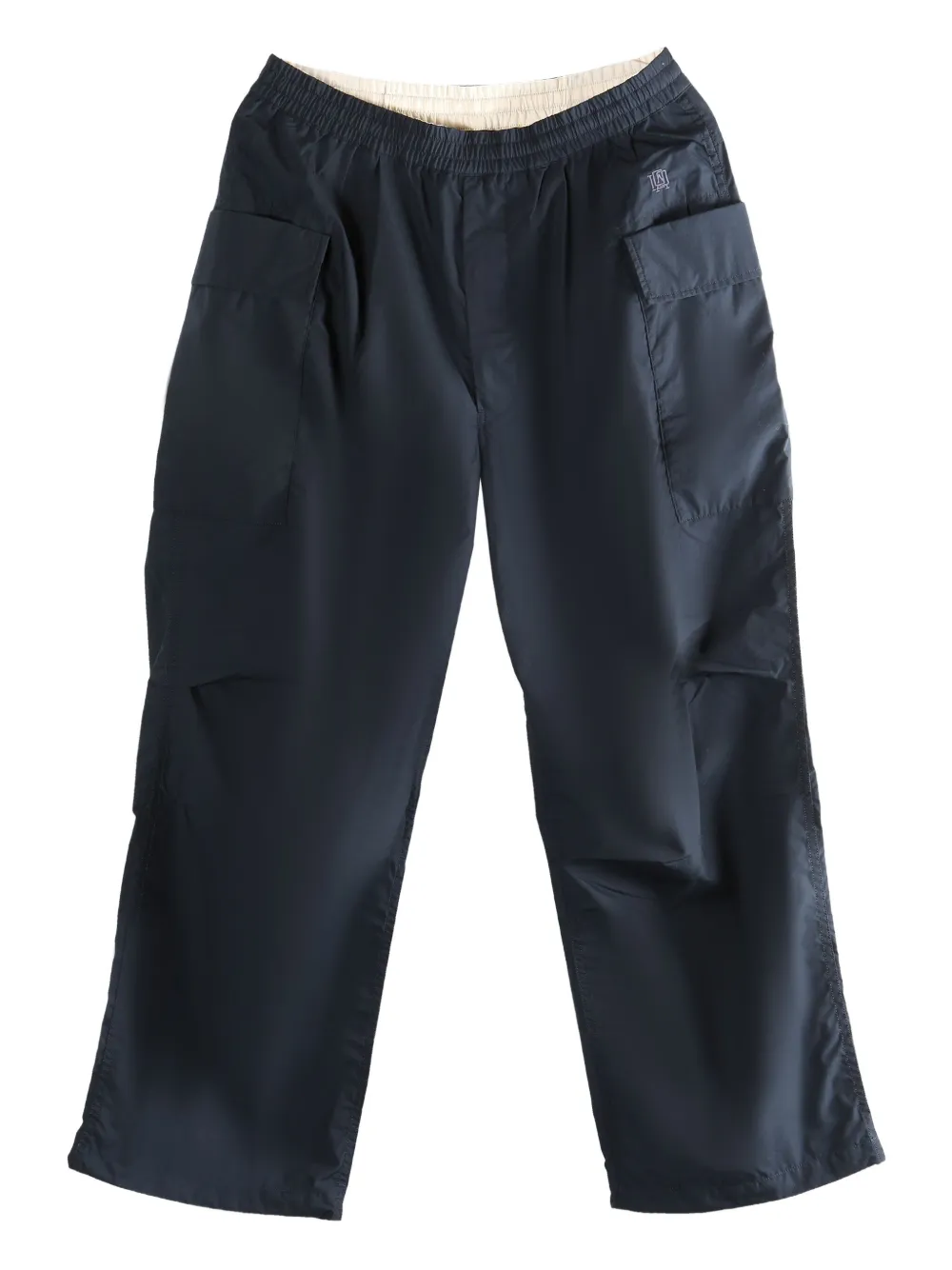 Nanamica Cotton-blend Cargo Trousers In Blue