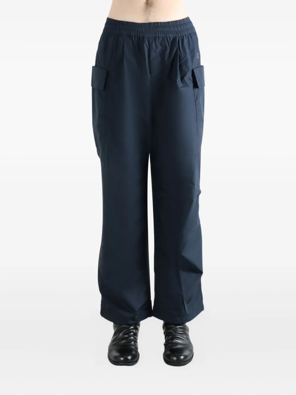 Nanamica Cotton-blend Cargo Trousers In Blue