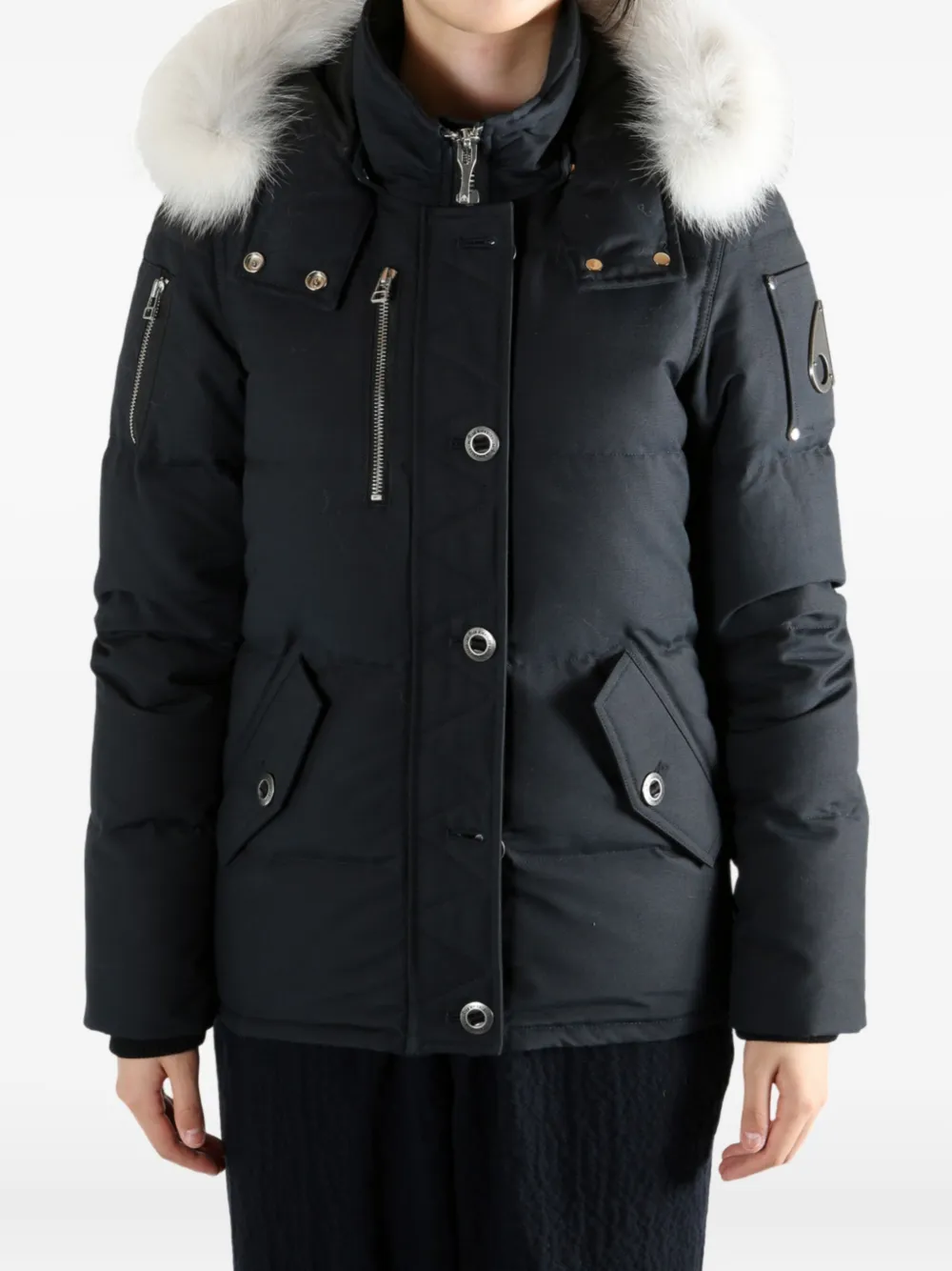 Moose Knuckles fur-trim zip-fastening jacket | Doudounes & vestes matelassées | Image 2