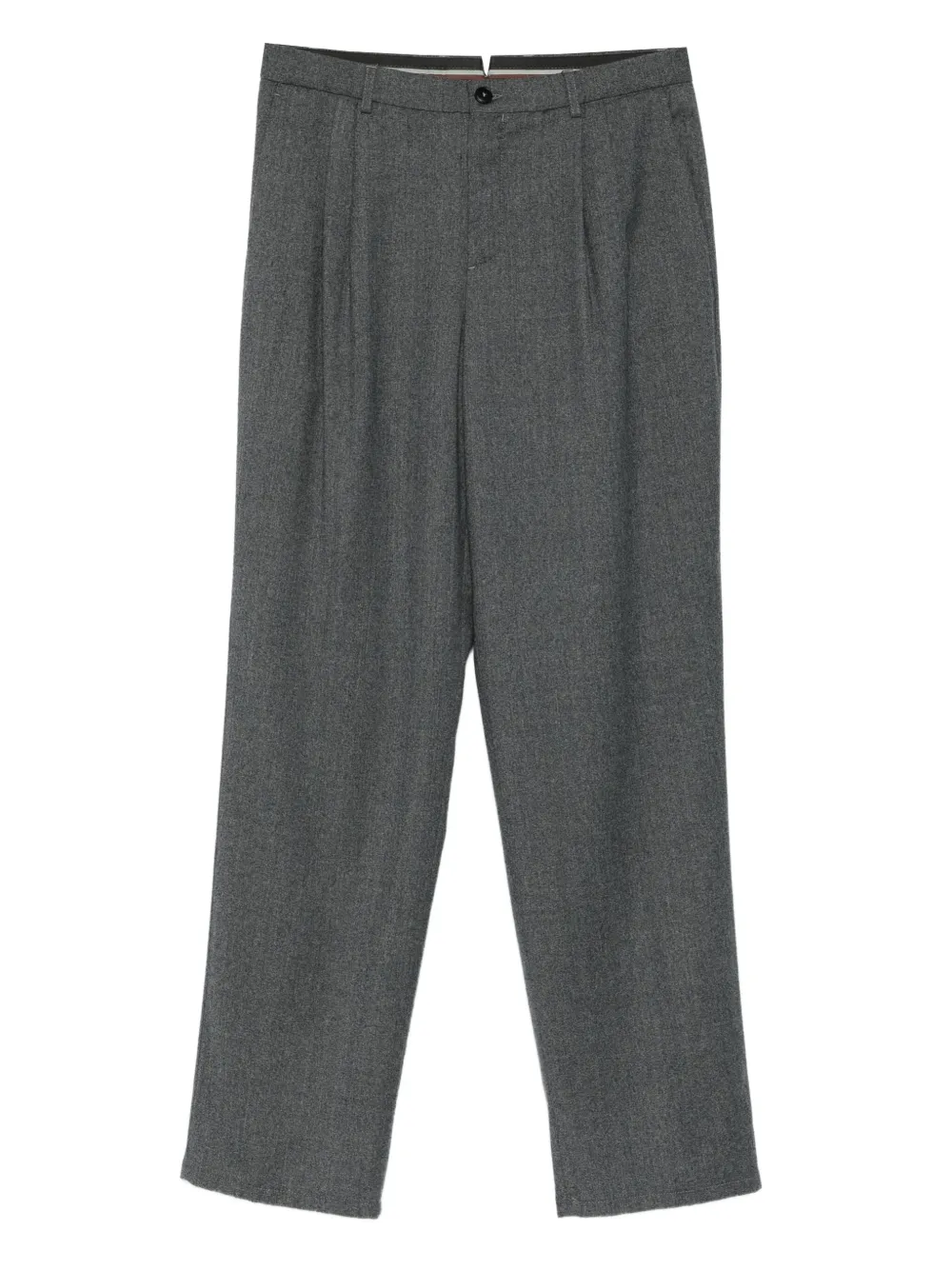 Canali pleat-detail trousers | Grey | Image 1