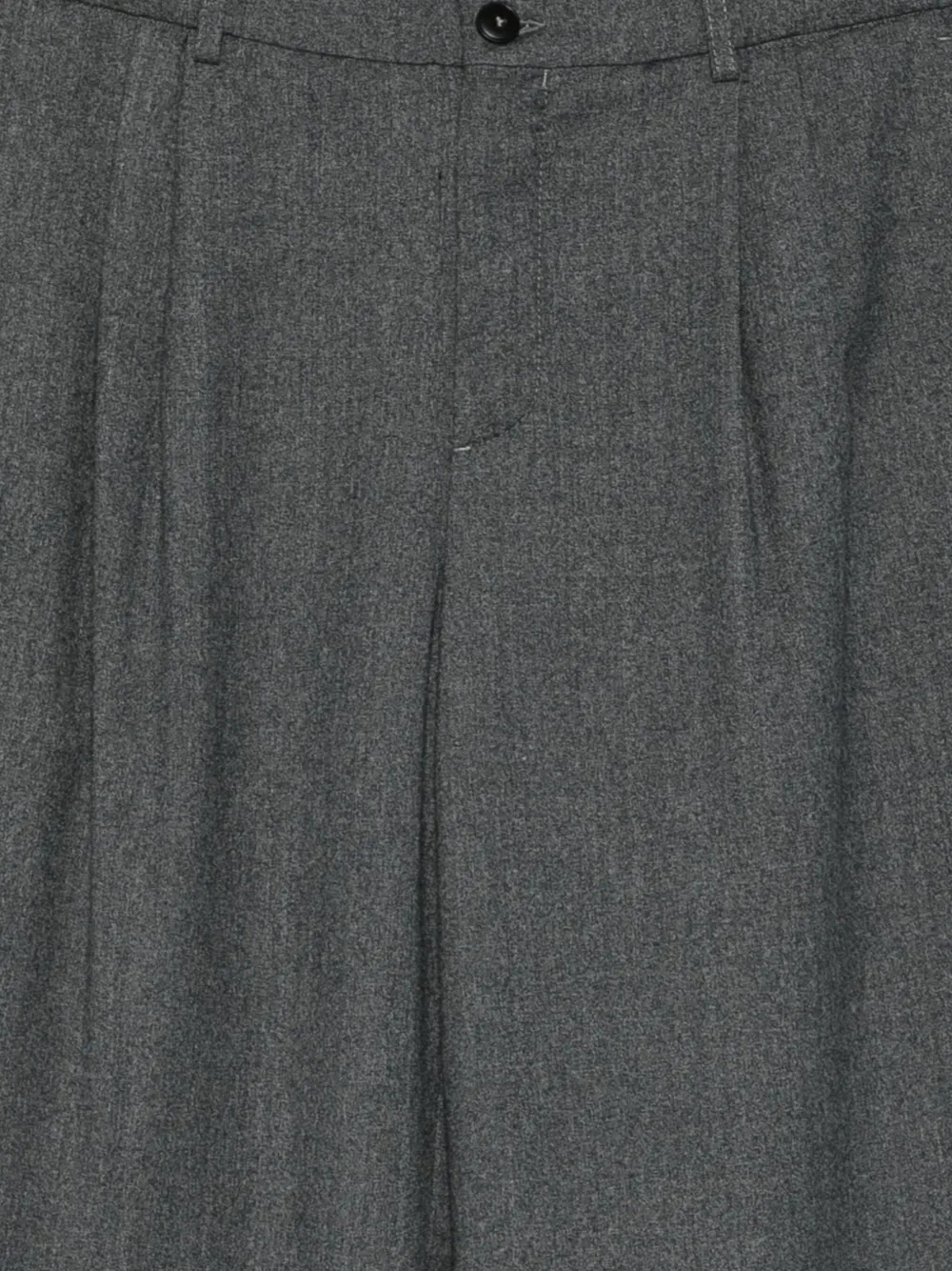 Canali Broek met geplooid detail Grijs