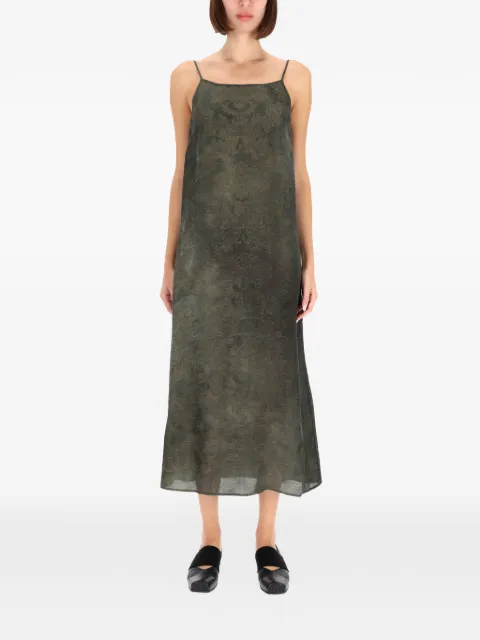 Uma Wang printed midi dress