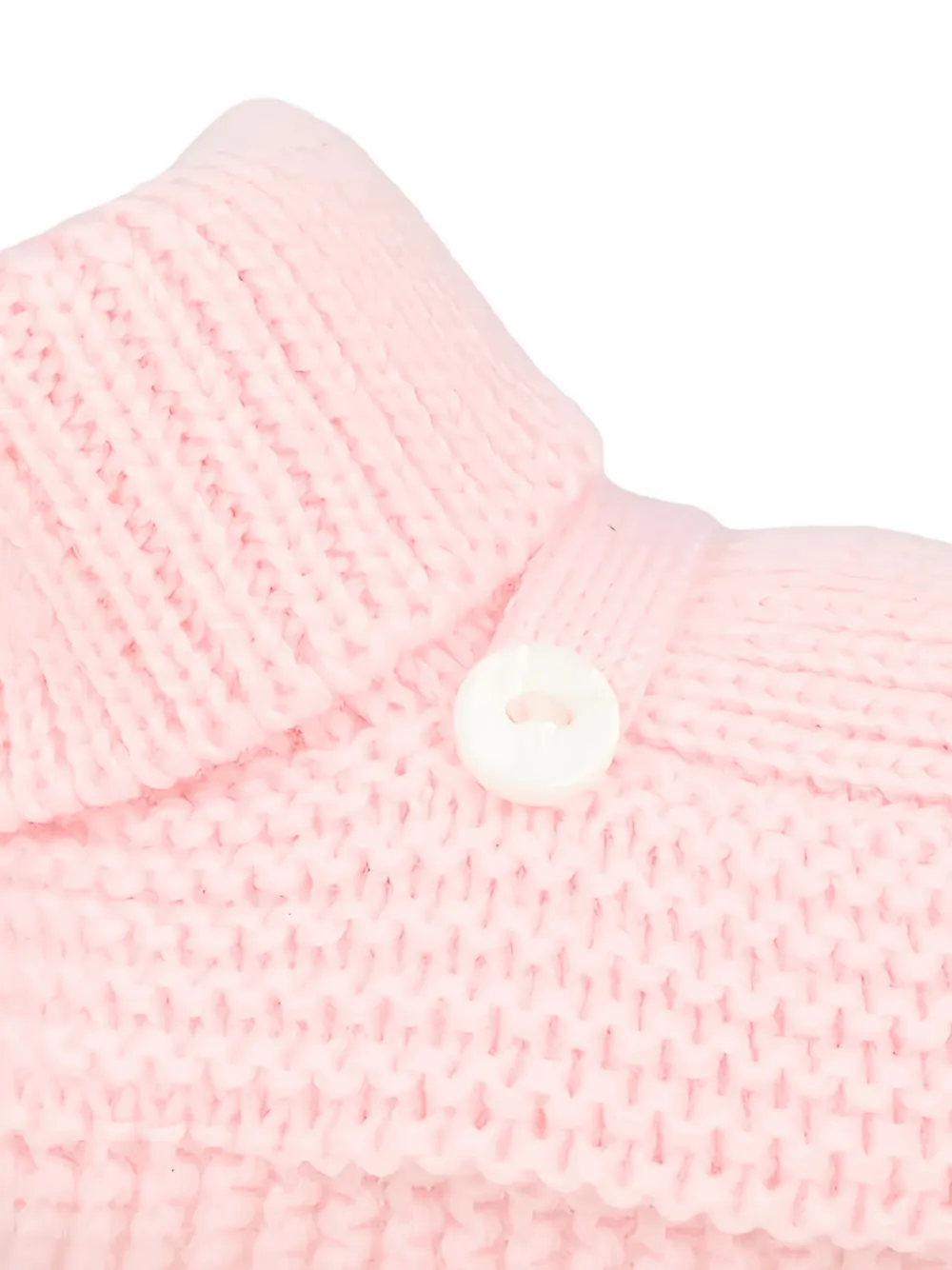 Little Bear Geribbelde slofjes Roze