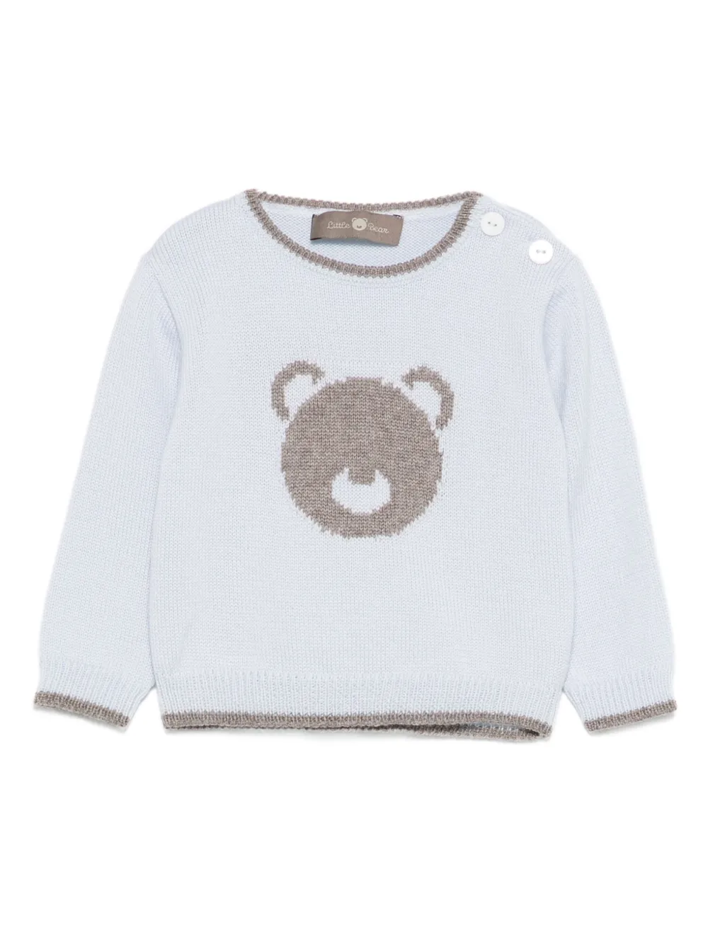 Little Bear テディベア セーター - ブルー