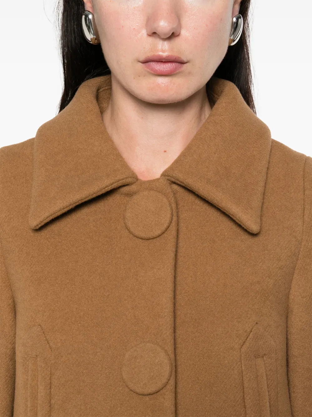 N°21 Wool Blend Jacket In Brown