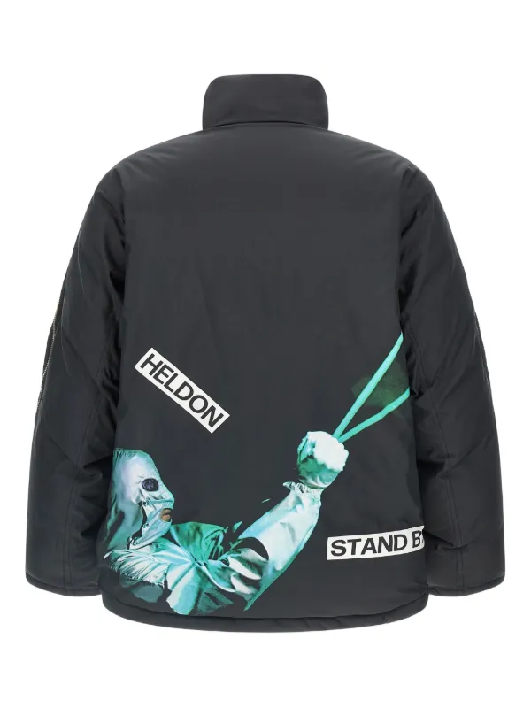 UNDERCOVER / ジャケット/2/ポリエステル Undercover ジップアップ パデッドジャケット | ブラック | FARFETCH JP