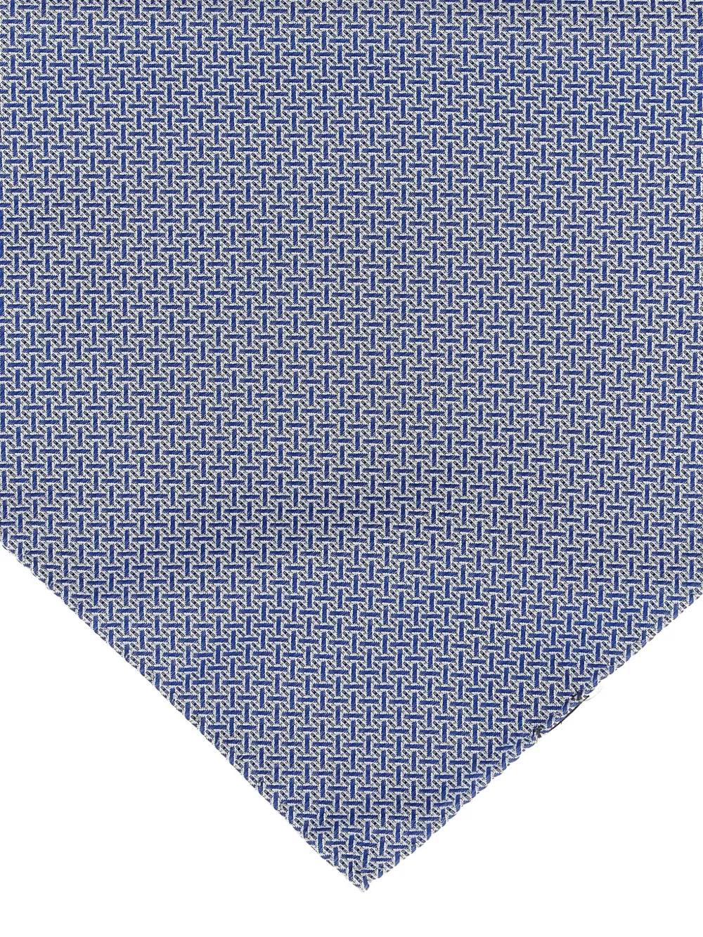  Pal Zileri Patterned Handkerchief - Blue 
