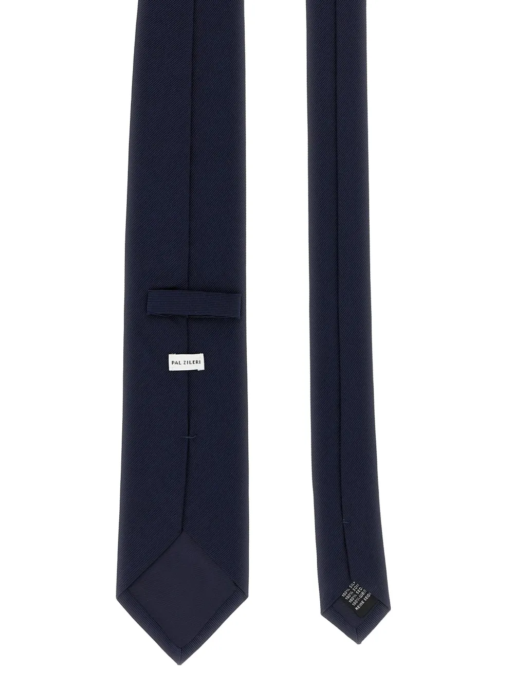 Pal Zileri Zijden stropdas - Blauw