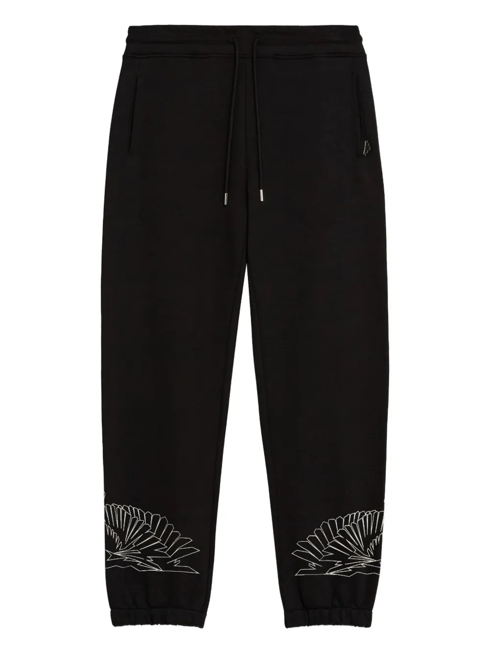 COUNTY OF MILAN drawstring-waist track pants | Black | Image 1