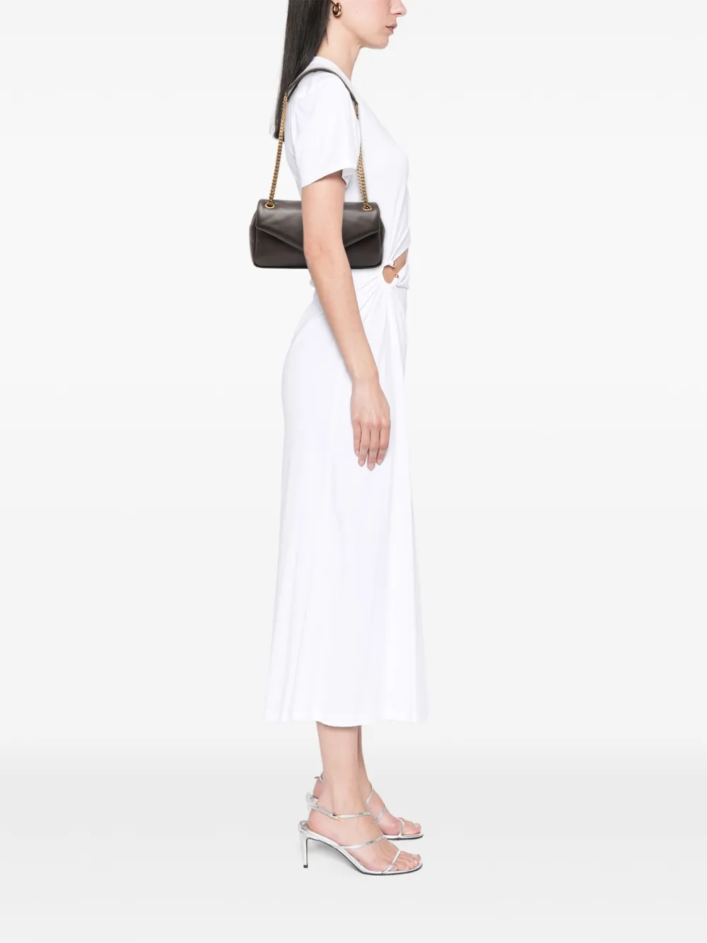 Saint Laurent Pre-Owned 2023 Small Lambskin Calypso shoulder bag | Pre-Owned | Image 2
