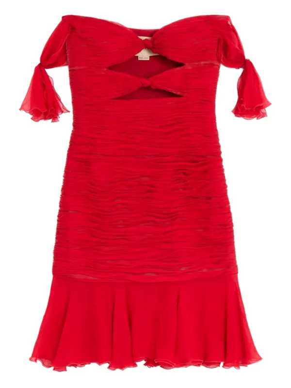 princess polly novella mini dress black Novella Mini Dress White