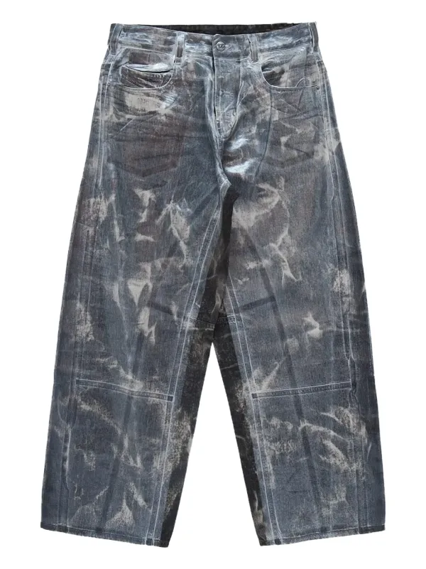 Diesel acid-washed Jeans | Grey | FARFETCH
