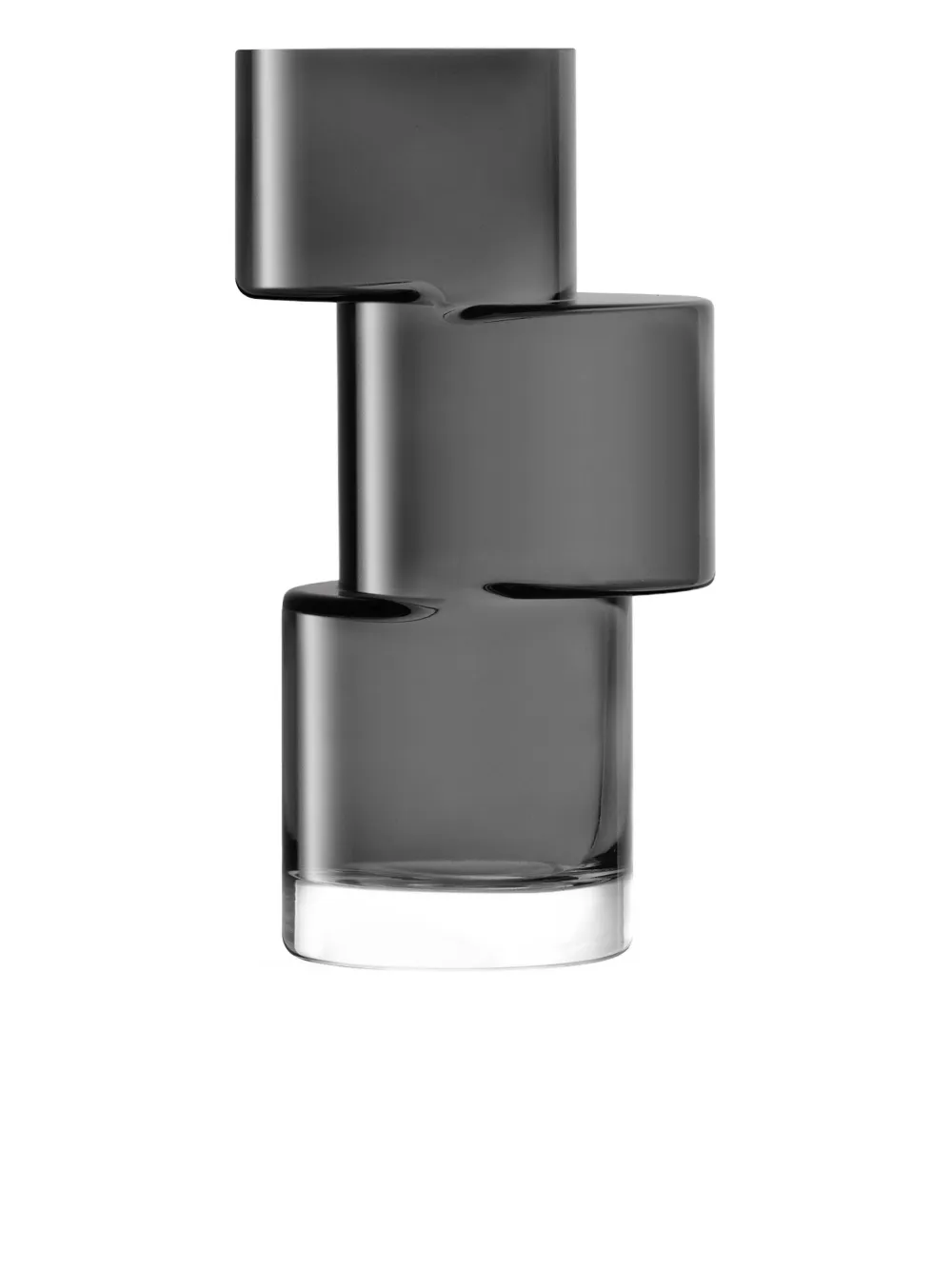 LSA International Tier Vase (26cm x 14cm) - Grau