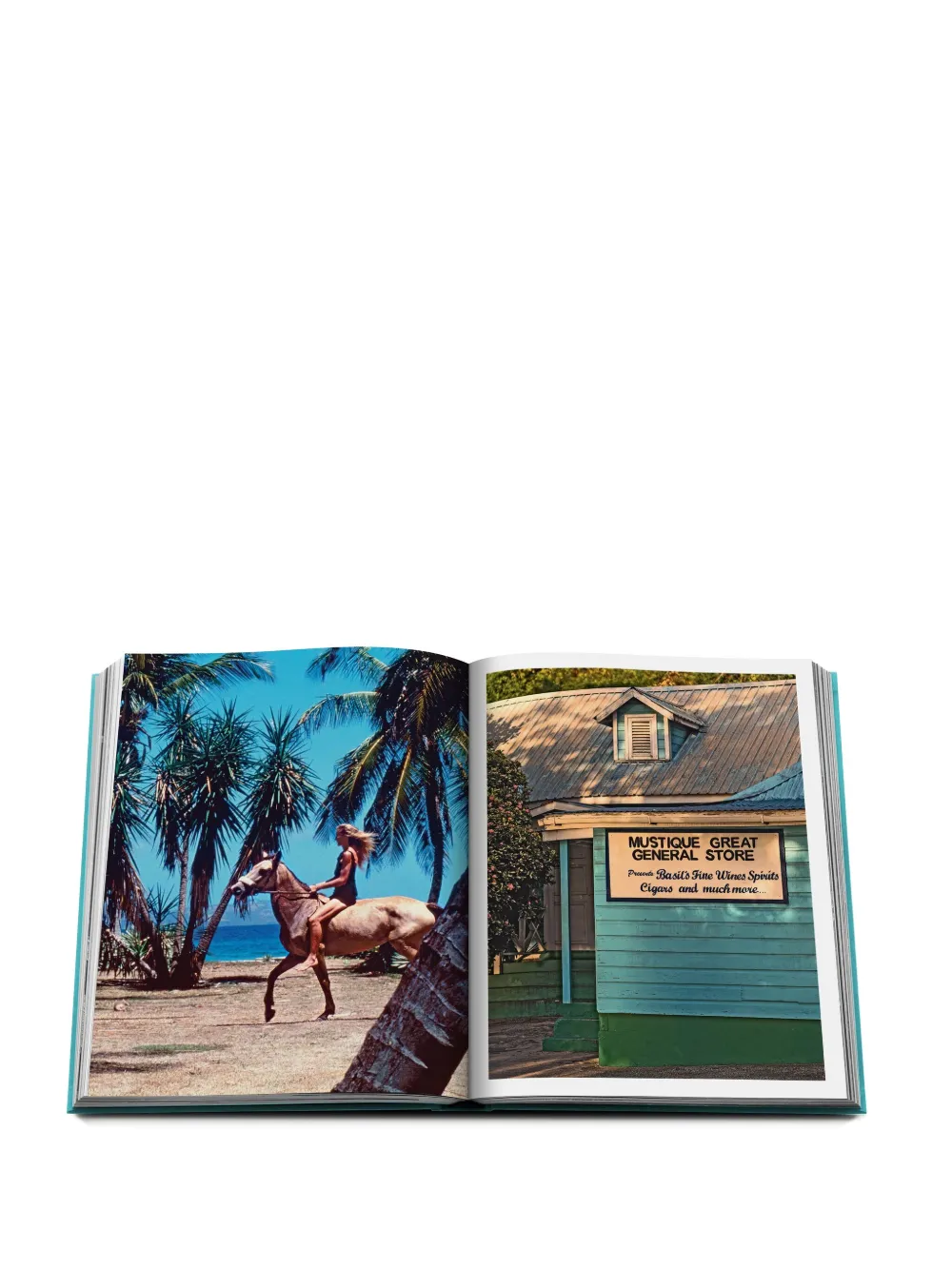 Assouline libro Mustique Icon by Dylan Jones | azul | Image 1