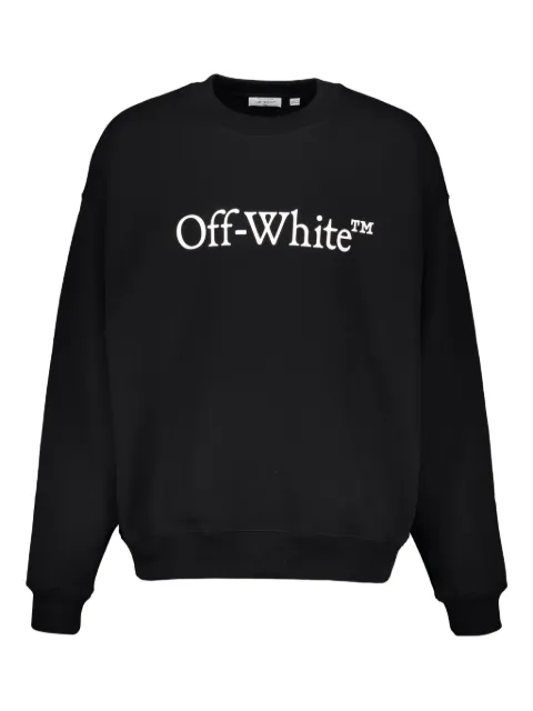 Off-White logo long-sleeve sweatshirt