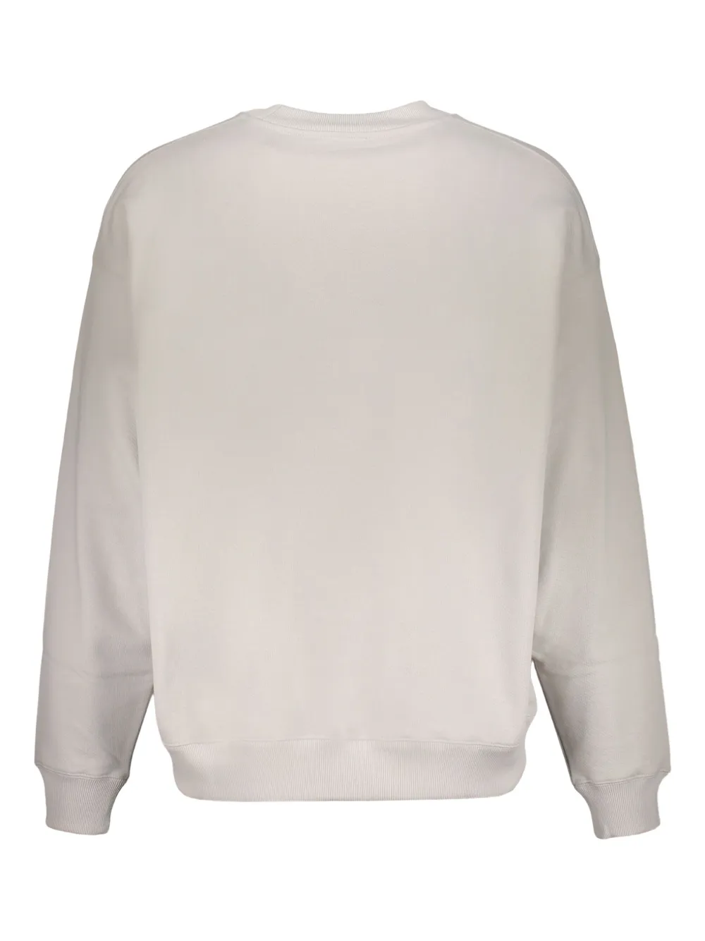 Off-White Sweater met logoprint en lange mouwen - Beige