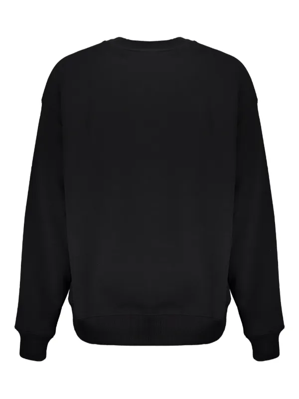 Off-White round-collar Sweatshirt | Black | FARFETCH JO