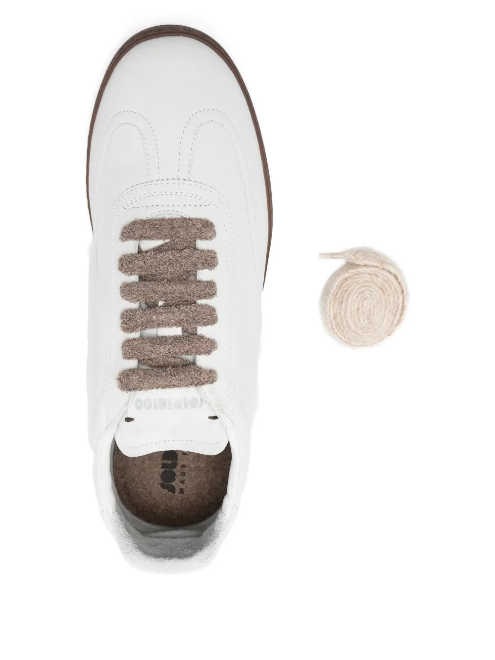 SOLDINI80 Nabuk sneakers Wit
