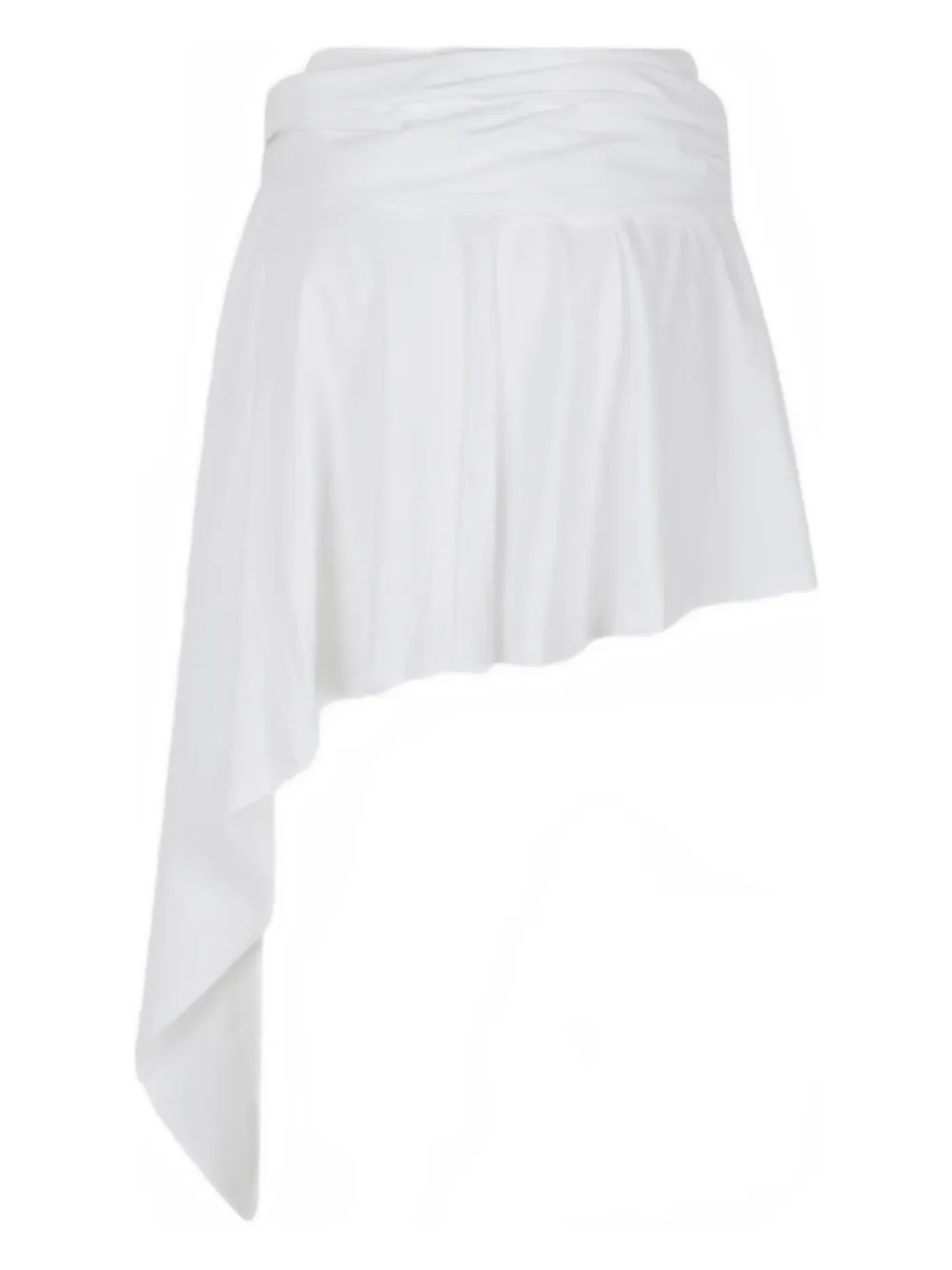 LAMIA LAGHA Nelken asymmetrische rok - Wit