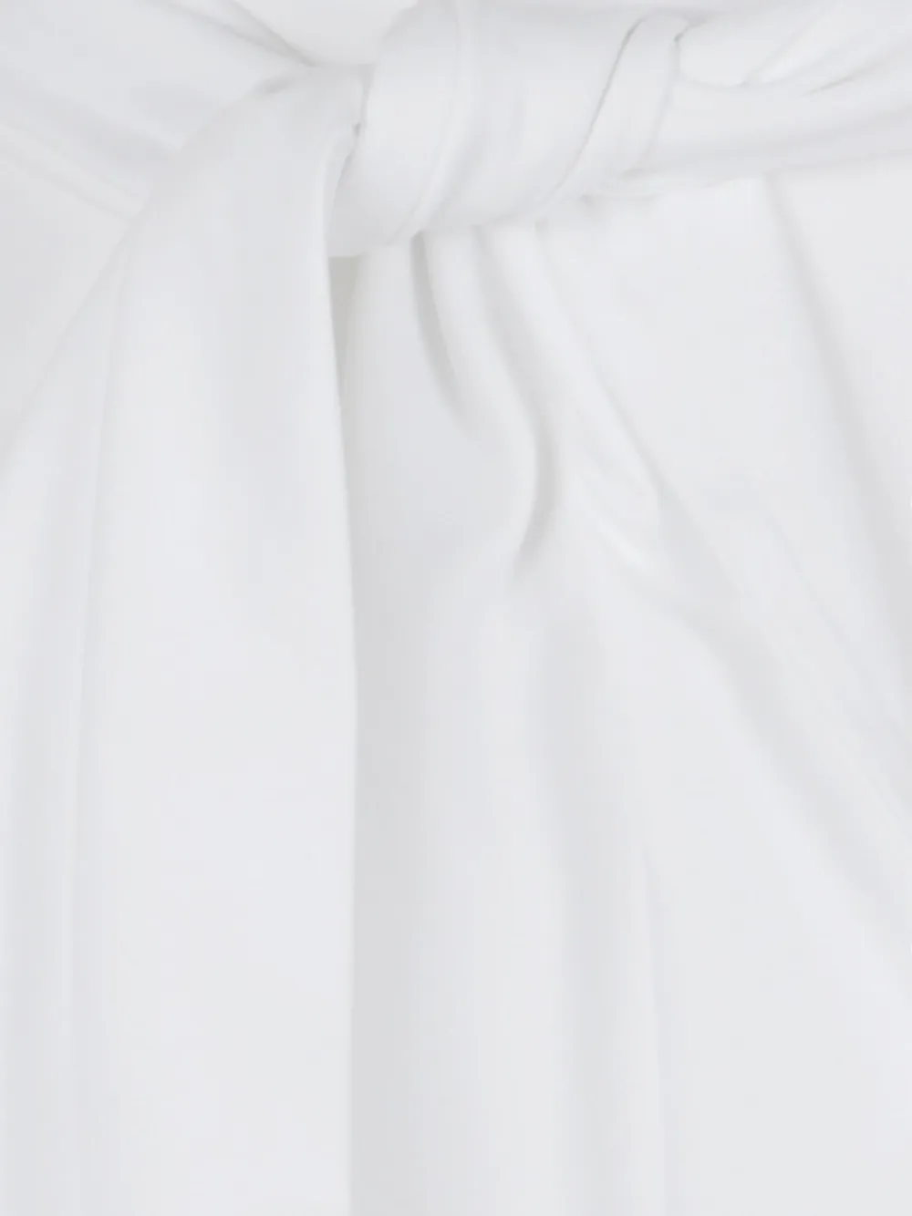 Lamia Lagha Nelken Asymmetrical Skirt In White