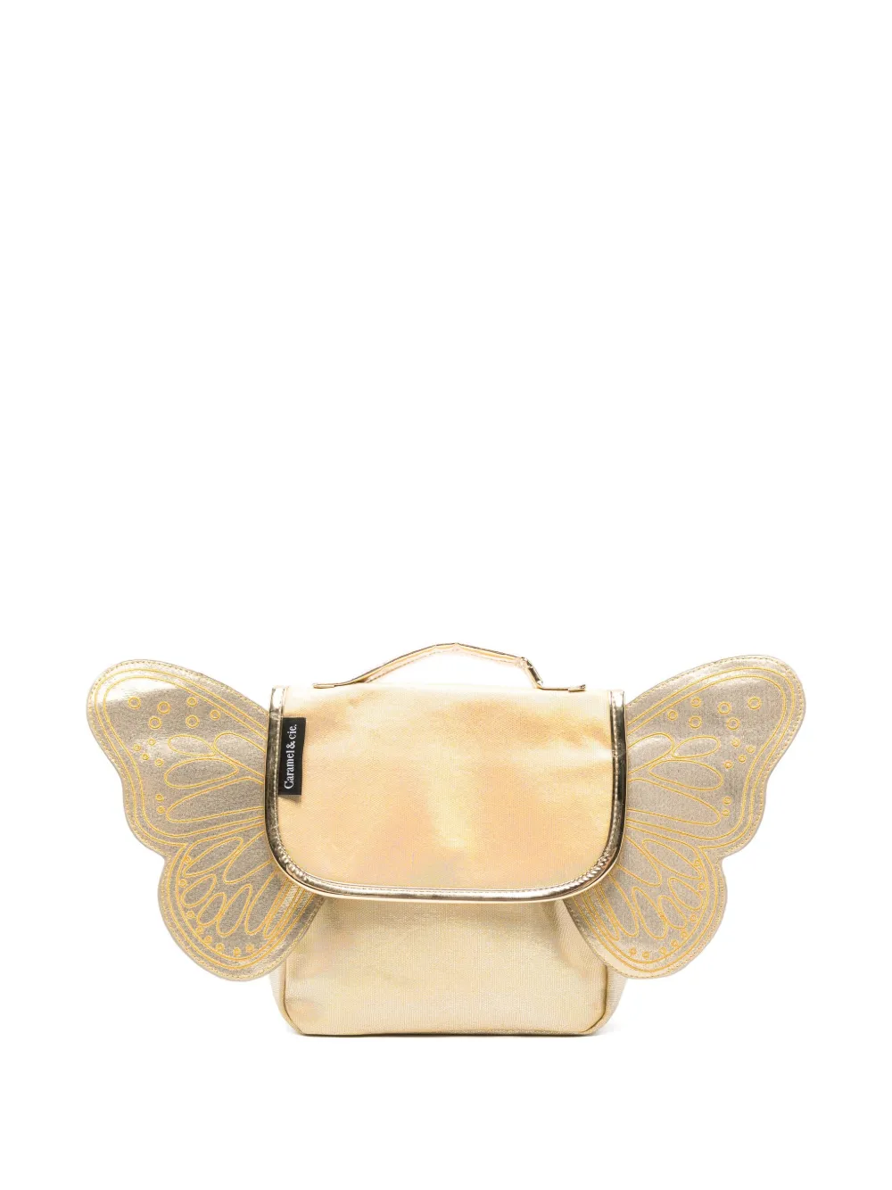 Caramel butterfly backpack | Yellow | Image 1
