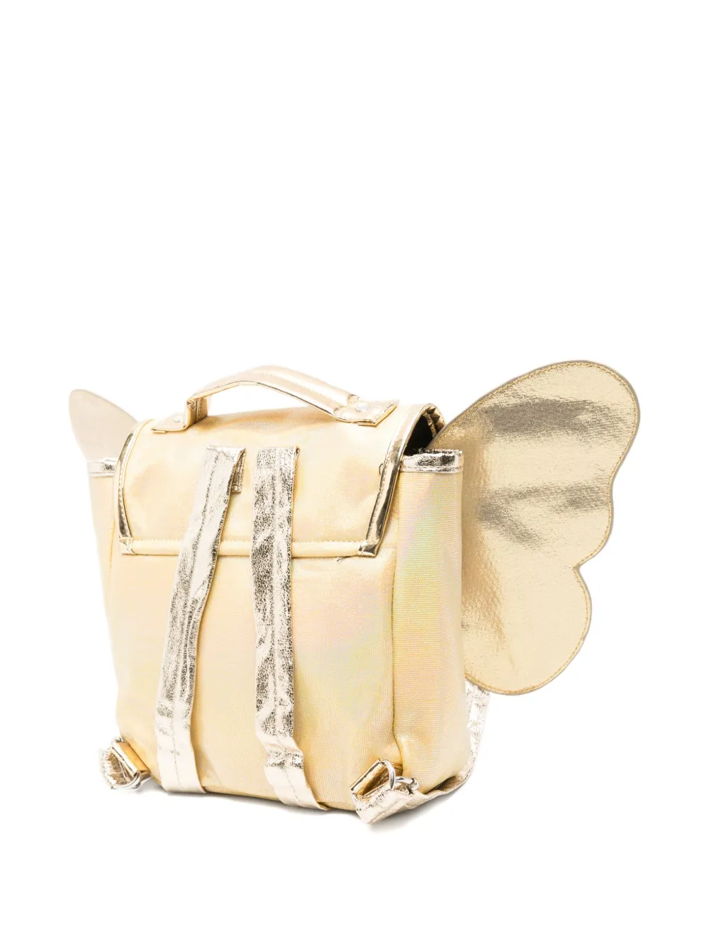 Caramel butterfly backpack - Geel