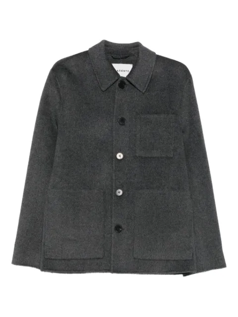 AMARÁNTO point-collar shirt jacket